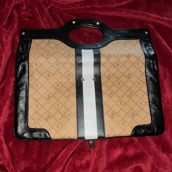 L.A.M.B. Black and Tan Clutch - Picture 12 of 15